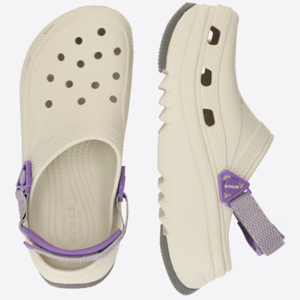 Crocs Platform Hiker Xscape Clog Unisex Colorblock Adjustable Unisex Sandal Shoe